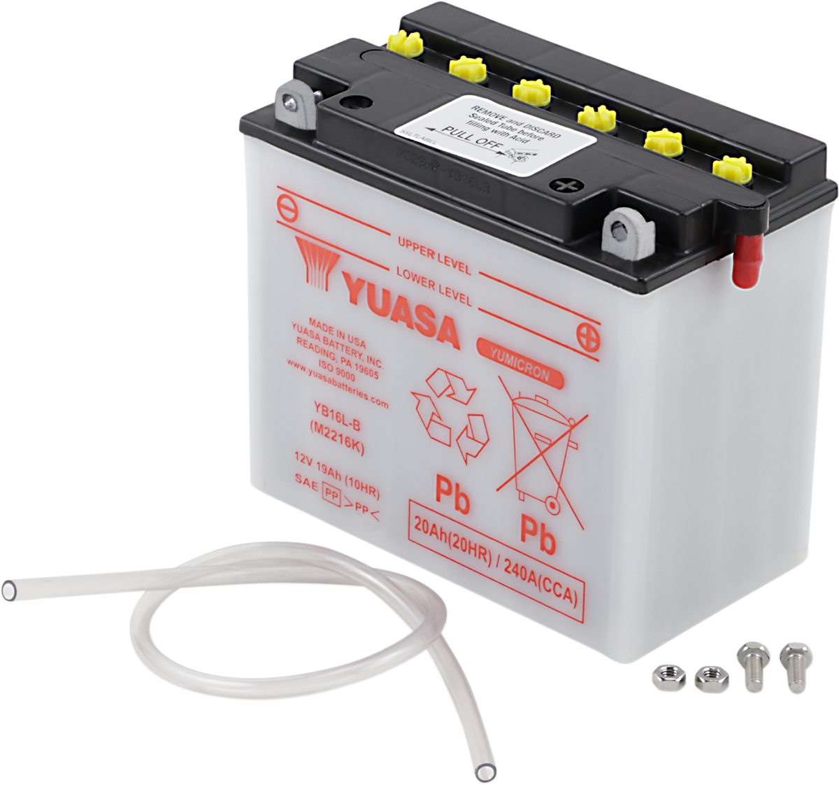 YUASA Battery - YB16L-B YUAM2216K