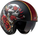 Z1R Saturn Helmet - Devil Made Me - Black/Red - Small 0104-2817