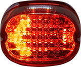 CUSTOM DYNAMICS Taillight w/ Integrated Turn Signal - Top Window - Red Lens CD-INT-TL-W-R