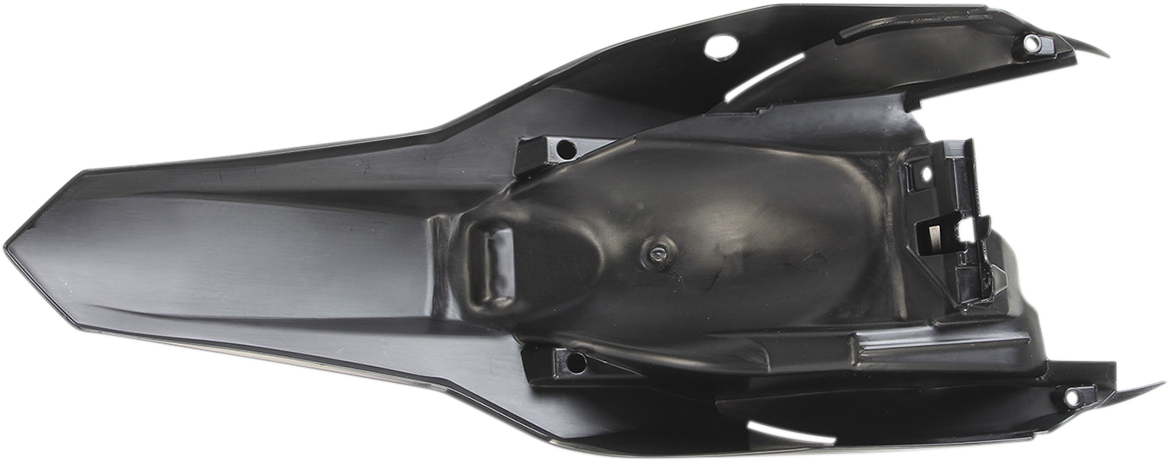 UFO MX Rear Fender - Black KT04072-001