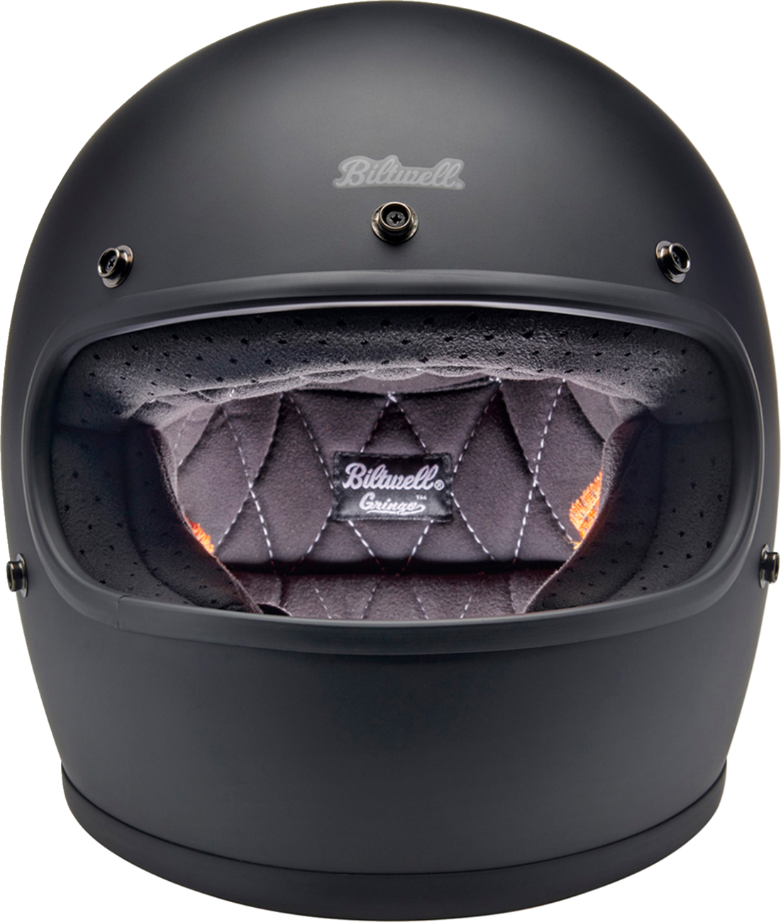 BILTWELL Gringo Helmet - Flat Black - Large 1002-201-504