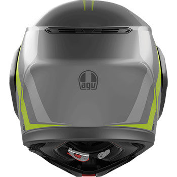 AGV Streetmodular Helmet - Resia - Matte Gray/Black/Yellow Fluo - XL 2118296002007XL