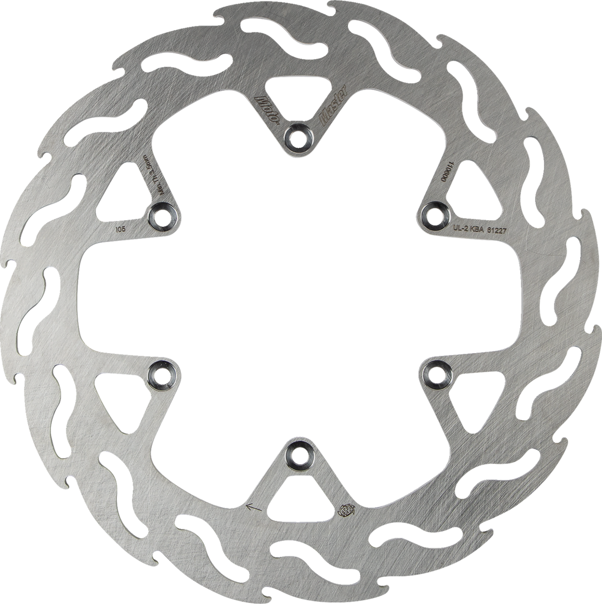 MOTO-MASTER Brake Rotor - Rear - Flame 110600-PU