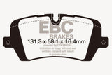 EBC 13+ Land Rover Range Rover 3.0 Supercharged Greenstuff Rear Brake Pads DP62161