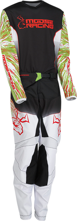 MOOSE RACING Youth Agroid Jersey - Green/Red/Black - XS 2912-2266