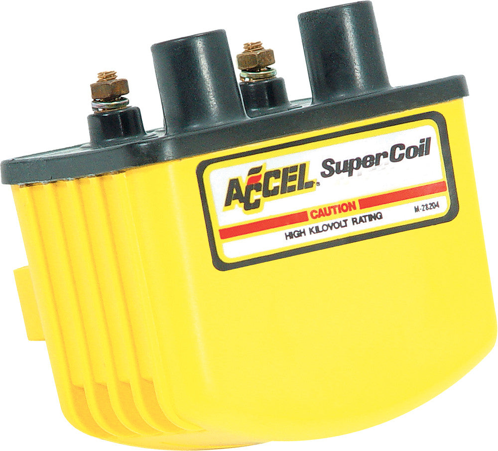 ACCEL Single Fire Super Coil 3.0 Ohm Yellow 140408