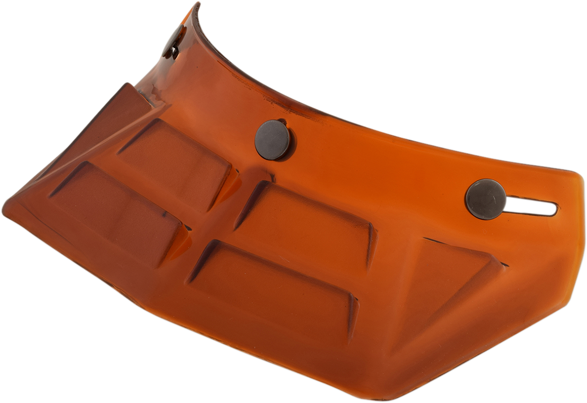 AFX Vintage 3-Snap Visor - 6-Vents - Amber 0132-1029