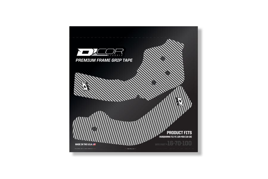 D-COR Frame Grip Guard Decal Black 16-70-101