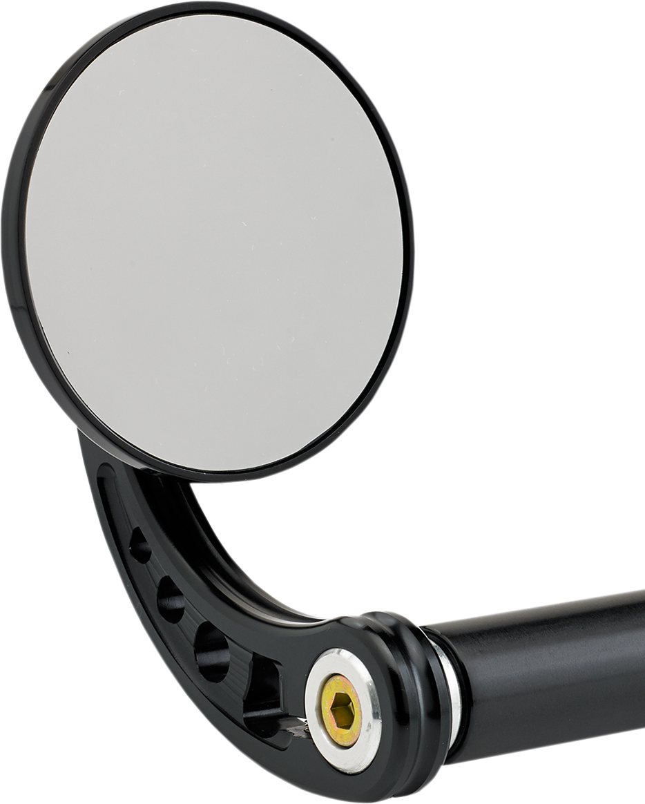 JOKER MACHINE Bar-End Mirror - Black 09-313-CB