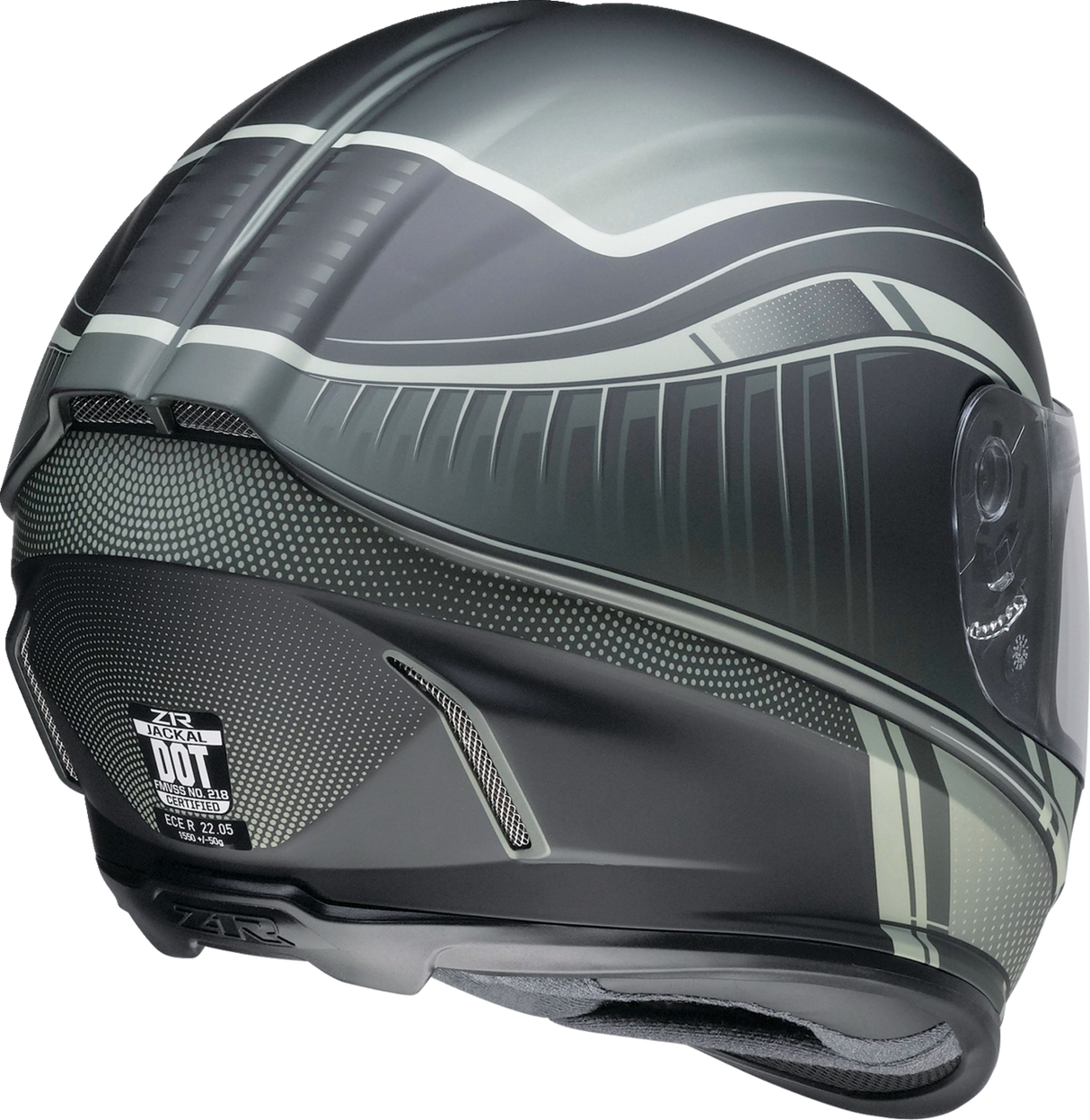 Z1R Jackal Helmet - Dark Matter - Green - XS 0101-14855