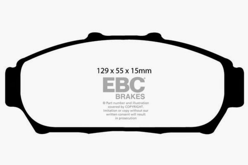 EBC 94-01 Acura Integra 1.8 Greenstuff Front Brake Pads DP21206