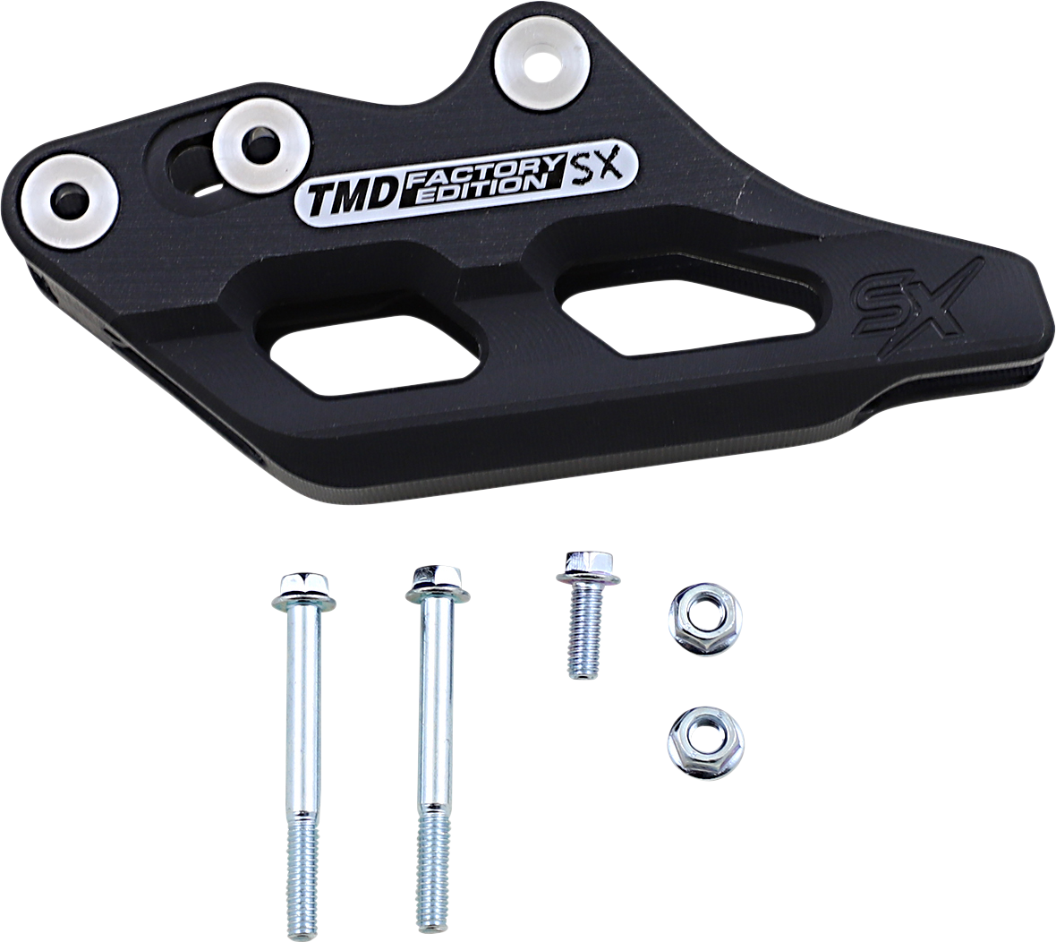 T.M. DESIGNWORKS Chain Guide - Kawasaki - Black KXCG-SX5-BK