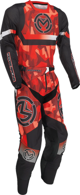 MOOSE RACING Sahara Pants - Red/Black - 28 2901-10378