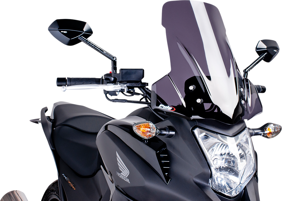 PUIG HI-TECH PARTS Touring Windscreen - Dark Smoke - NC700X 5992F