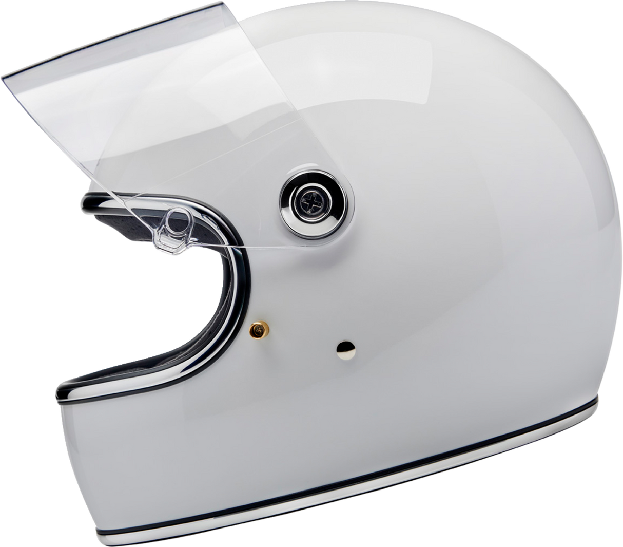 BILTWELL Gringo S Helmet - Gloss White - Large 1003-102-504