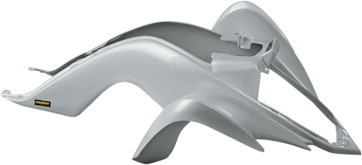 MAIER Front Fender - White Carbon Fiber-Look 19001-31