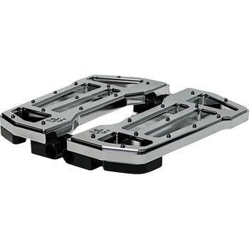 PRO-ONE PERF.MFG. Pro Board V2 Floorboards - Chrome 500780