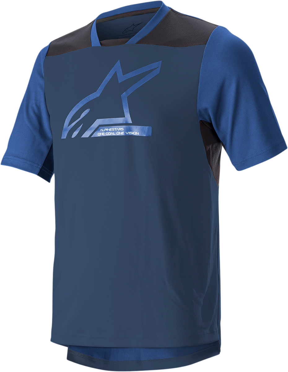 ALPINESTARS Drop 6.0 V2 Jersey - Short-Sleeve - Midnight Blue/Black - XL 1766322-7319-XL