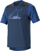 ALPINESTARS Drop 6.0 V2 Jersey - Short-Sleeve - Midnight Blue/Black - XL 1766322-7319-XL