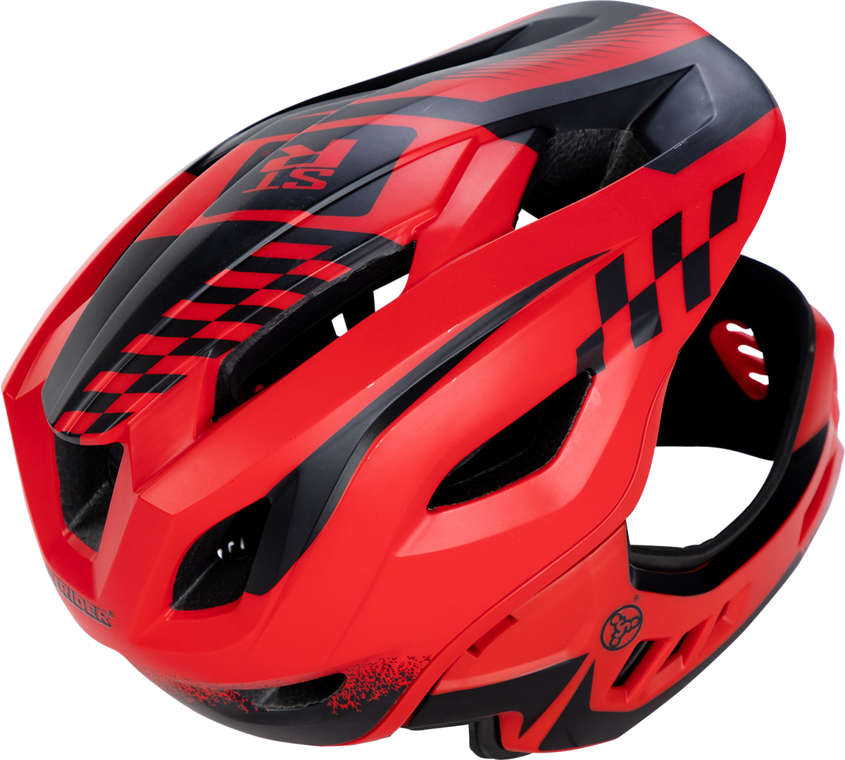 STRIDER ST-R Full Face Helmet - Red - Medium AHELMETFFRDMD