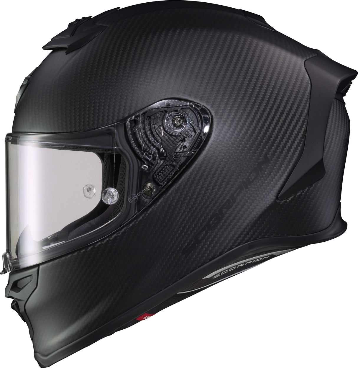 SCORPION EXO Exo-R1 Air Full Face Helmet Carbon Matte Black 2x R1C-0107