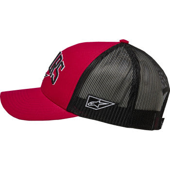 ALPINESTARS Dunker Hat - Red/Black - One Size 1214-81717-3010-OS