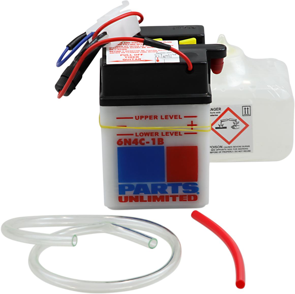 Parts Unlimited Battery - 6n4c-1b 6n4c-1b-Fp