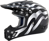 AFX FX-17 Helmet - Flag - Stealth - Small 0110-2363