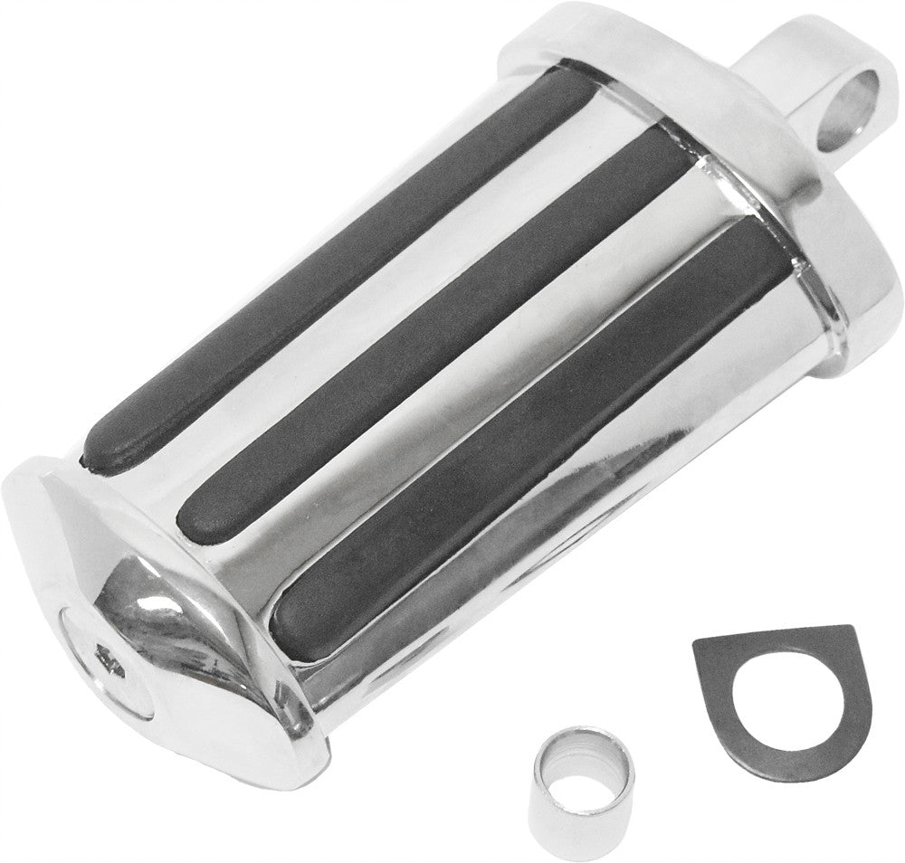 HARDDRIVE Kickpedal Rail Chrome 35-005