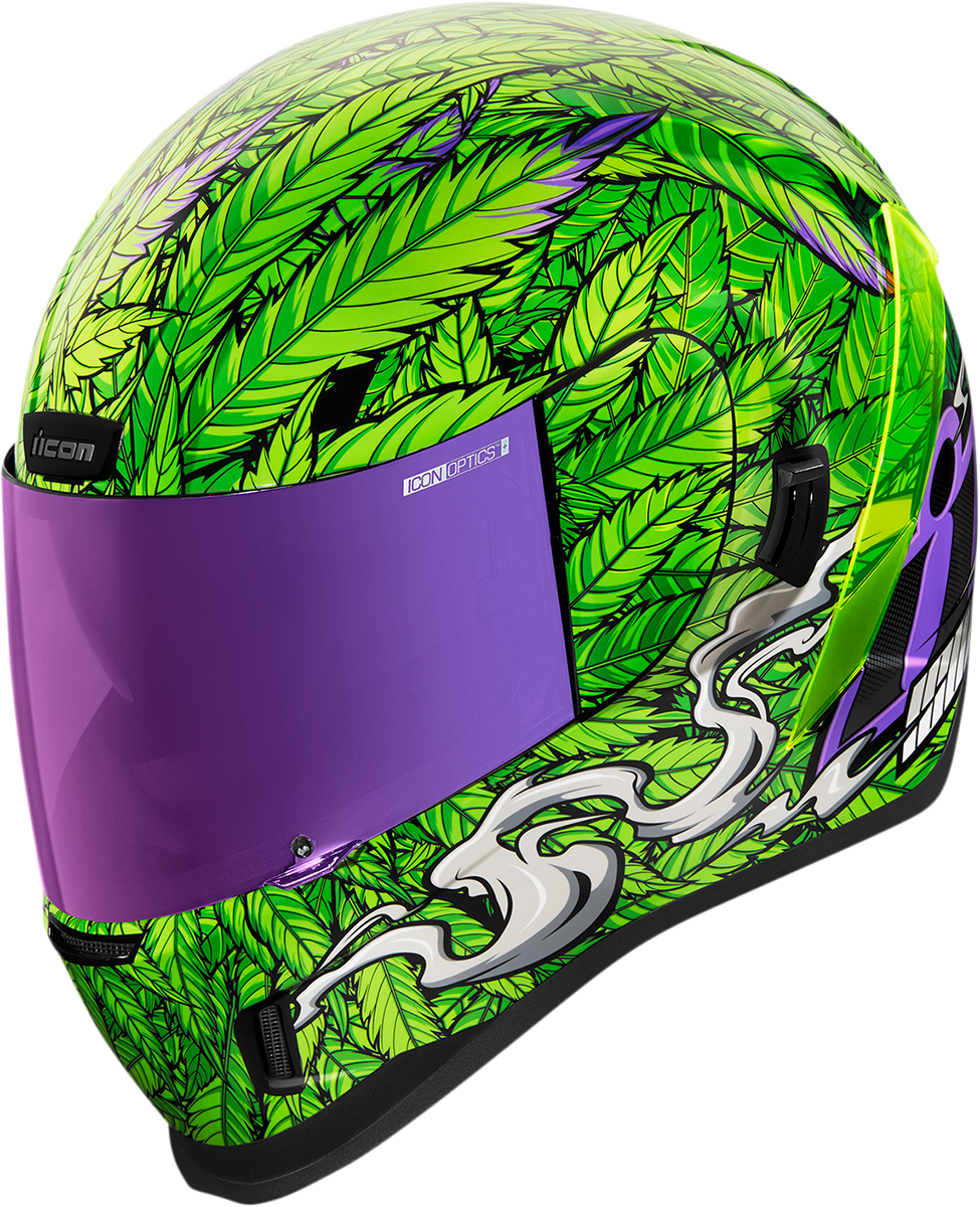 ICON Airform™ Helmet - Ritemind Glow™ - Green - 2XL 0101-14083