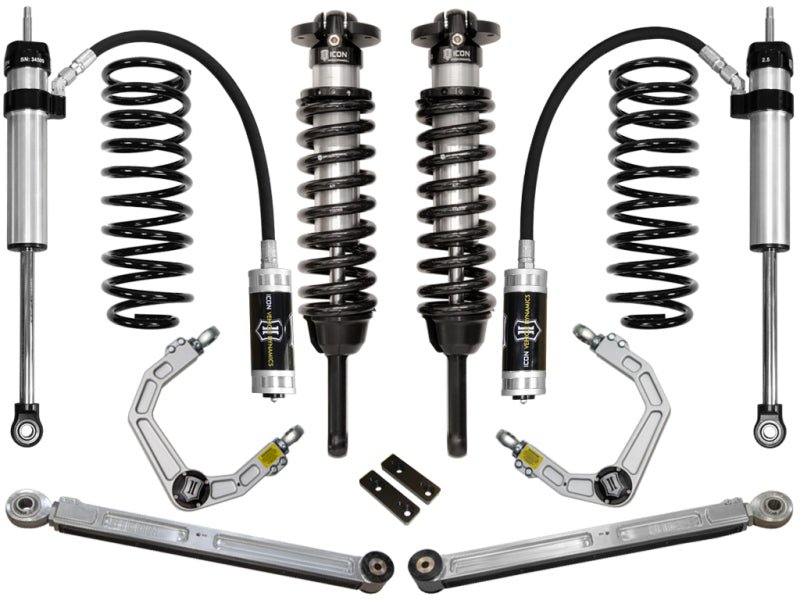 ICON 2010+ Toyota FJ/4Runner 0-3.5in Stage 4 Suspension System w/Billet Uca K53064