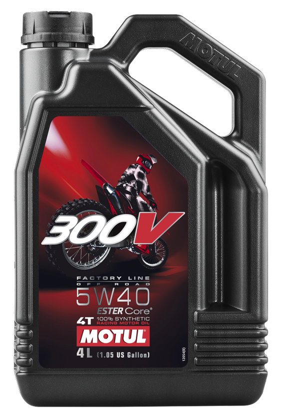 MOTUL300v Offroad 4t Competition Synthetic Oil 5w40 4-Liter104135