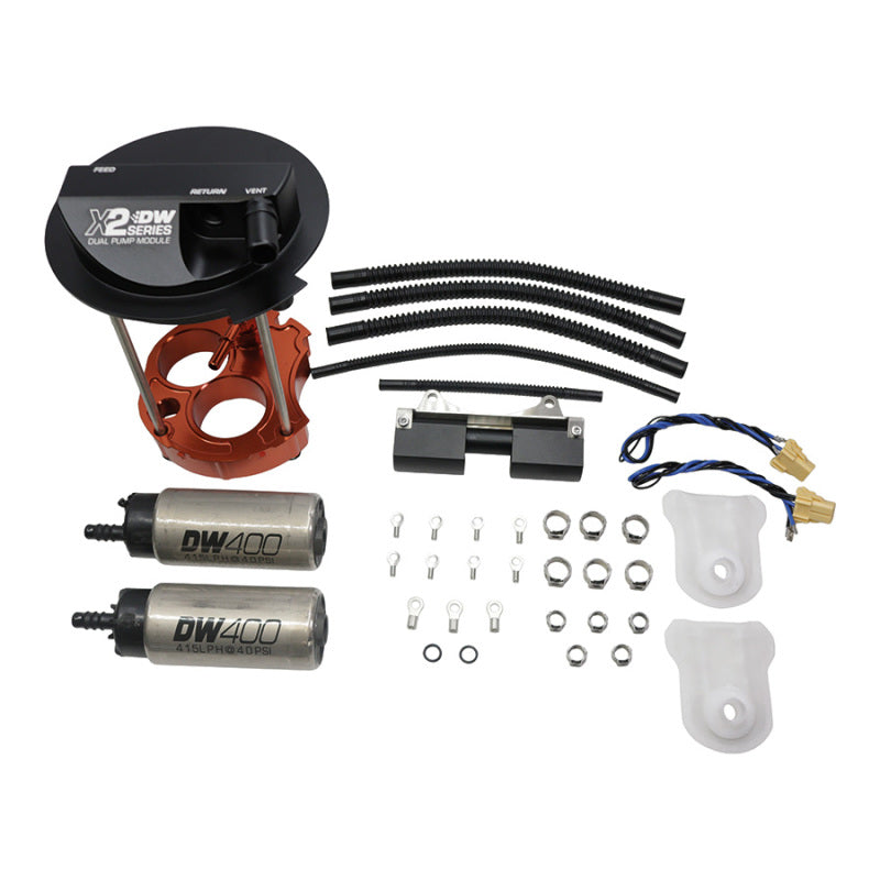 DeatschWerks 16-19 Cadillac CTS-V / 16-22 Camaro SS X2 Series Fuel Pump Module With Dual DW400 Pumps 9-401-7003