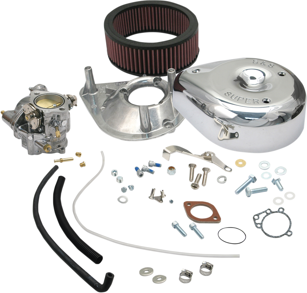 S&S CYCLE  Super E Carburetor Kit - Big Twin 36-84 Big Twin   11-0412