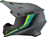 THOR Sector Helmet - Runner - MIPS - Gray/Teal - Medium 0110-7304