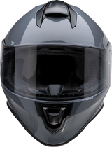 Z1R Youth Warrant Helmet - Kuda - Gloss Gray - Medium 0102-0249