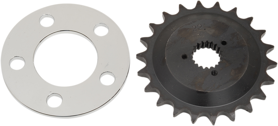 DRAG SPECIALTIES Offset Sprocket Kit - 22-Tooth 191368-BX-LB1