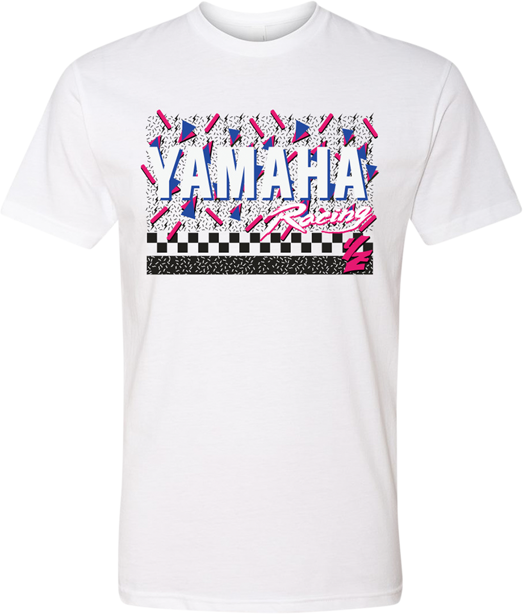 YAMAHA APPAREL Yamaha Confetti T-Shirt - White - Small NP21S-M1786-S