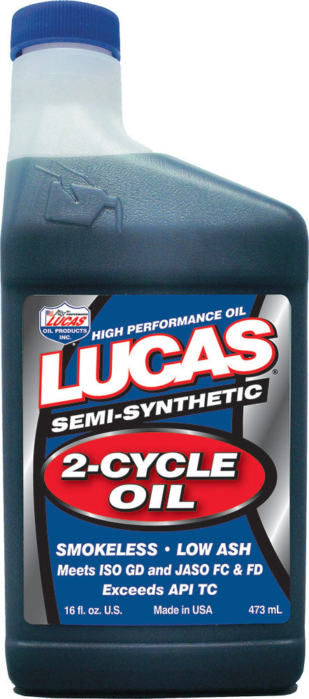 LUCASSemi-Synthetic 2-Cycle Oil 16oz10120