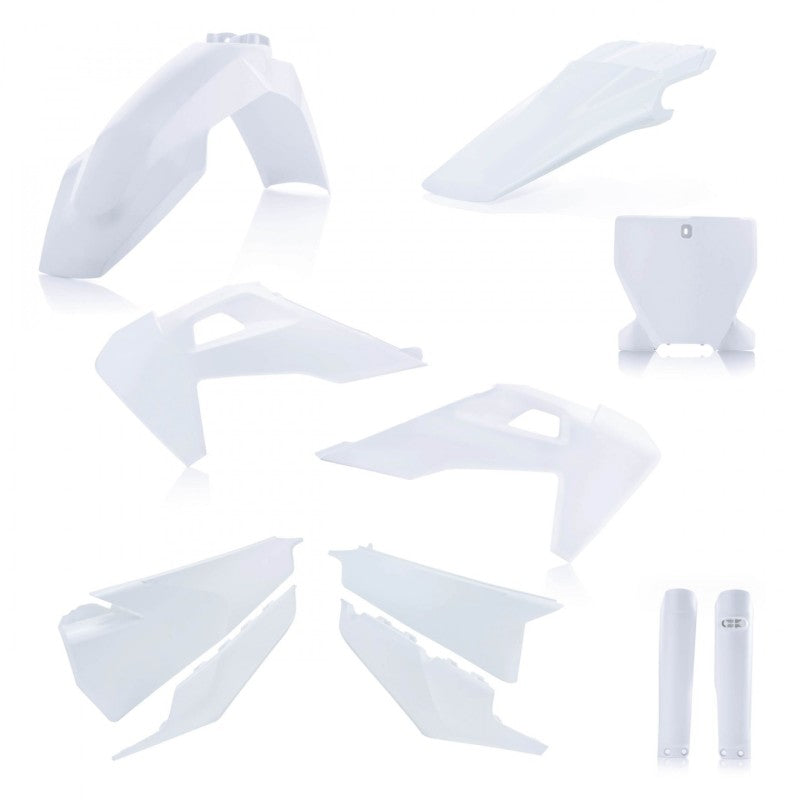 Acerbis 19-22 Husqvarna 125-450 TC/ FX/ FC/2019 TX300/ 20-22 TX300i Full Plastic Kit - 20 White 2726556811