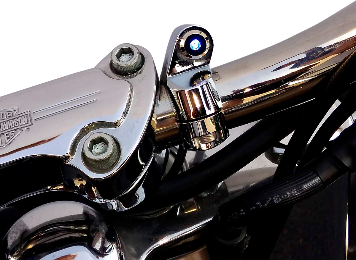 ULTRACOOL Handlebar Led Clamp - Chrome - 1" AC-20C