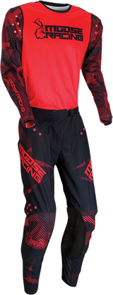 MOOSE RACING Agroid Jersey - Red/Black - Small 2910-6398