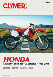 CLYMER Repair Manual Hon Cr250-500r CM4323