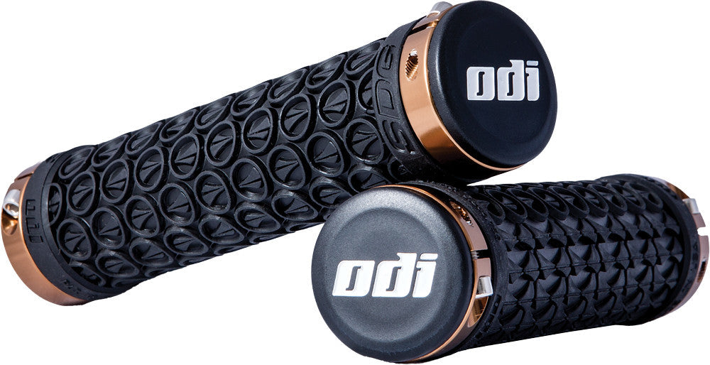 SDG COMPONENTS Hansolo Lock-On Grips Black/Gold D30SDB-K