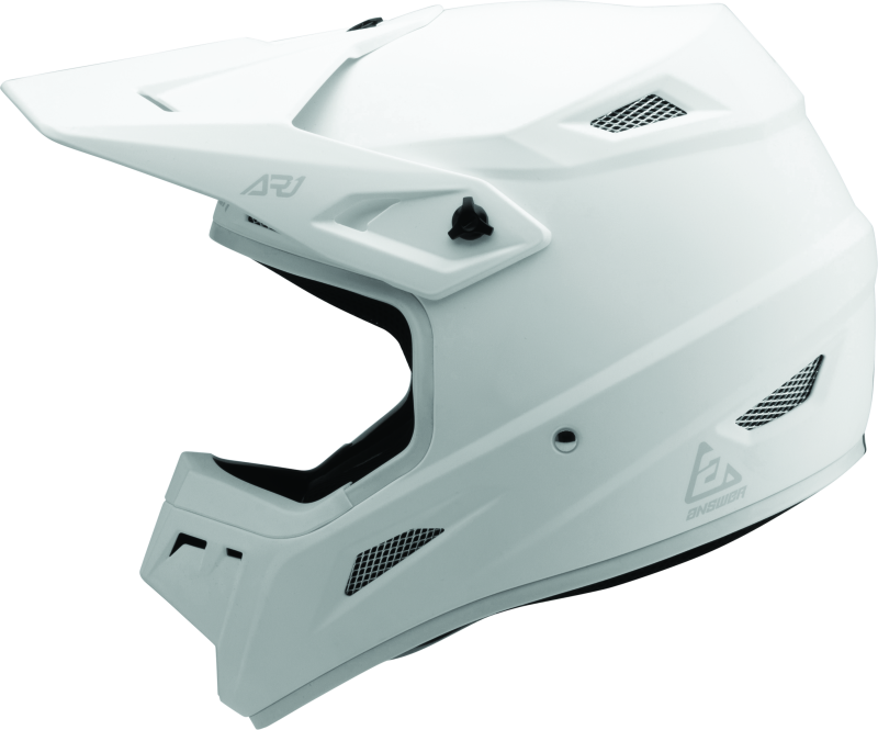 Answer AR1 Solid Helmet White Youth - Small 446364