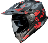 Z1R Range Helmet - Camo - Red - Small 0140-0094