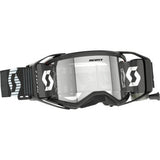 SCOTT Prospect 2.0 Super WFS Goggle - Roll-Off - Black/White - Clear Lens 421473-1007113