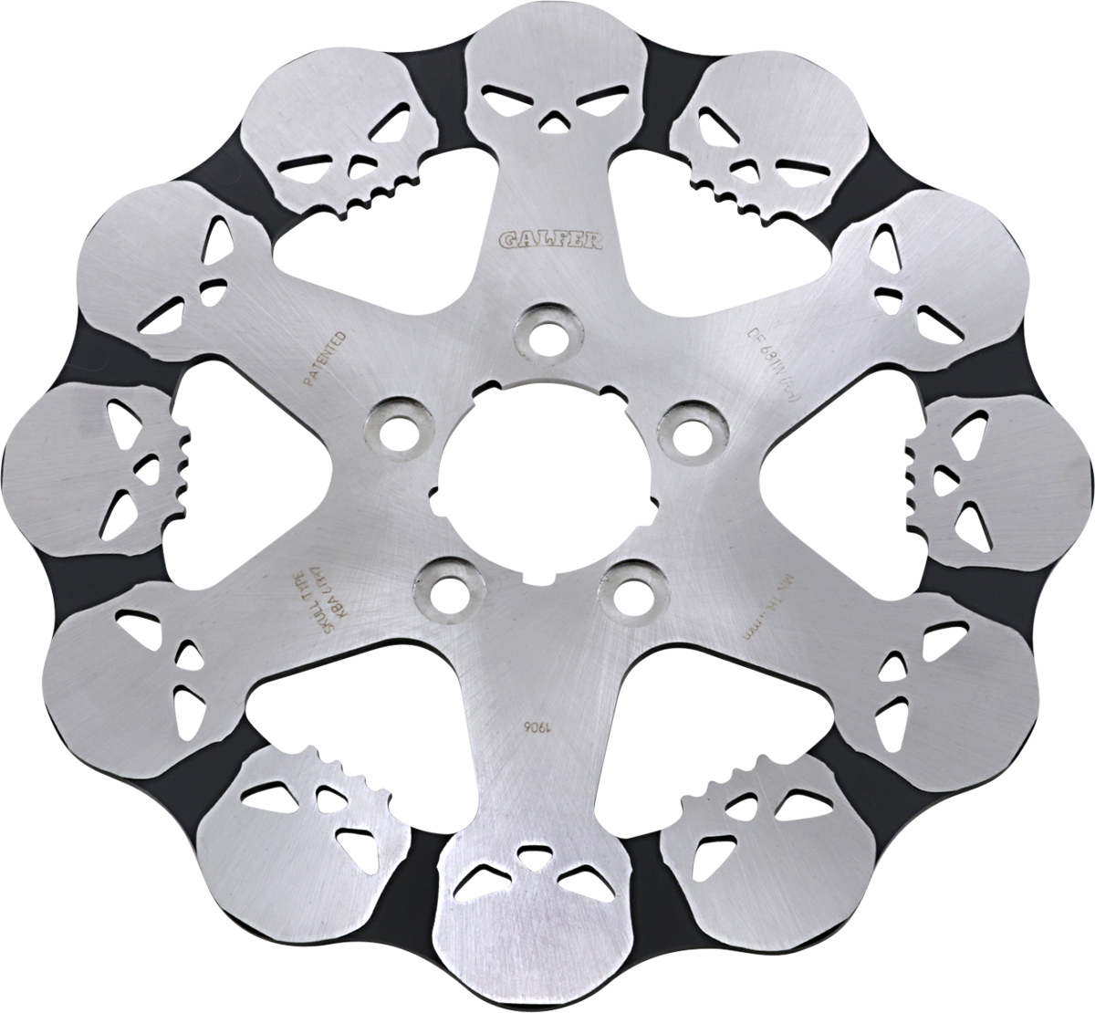 GALFER Skull Rear Rotor Solid Mount 11.5" DIAMETER DF681RH