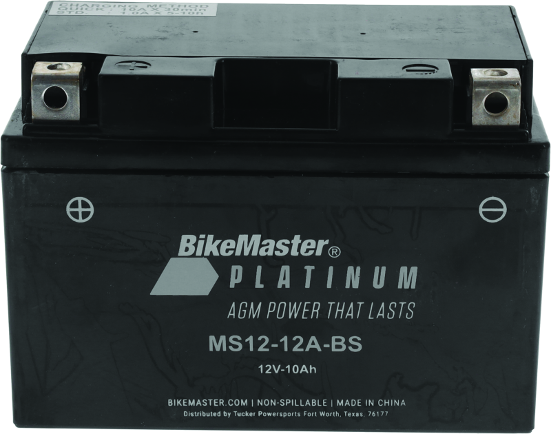 BikeMaster AGM Battery - MS12-12A-BS 780704