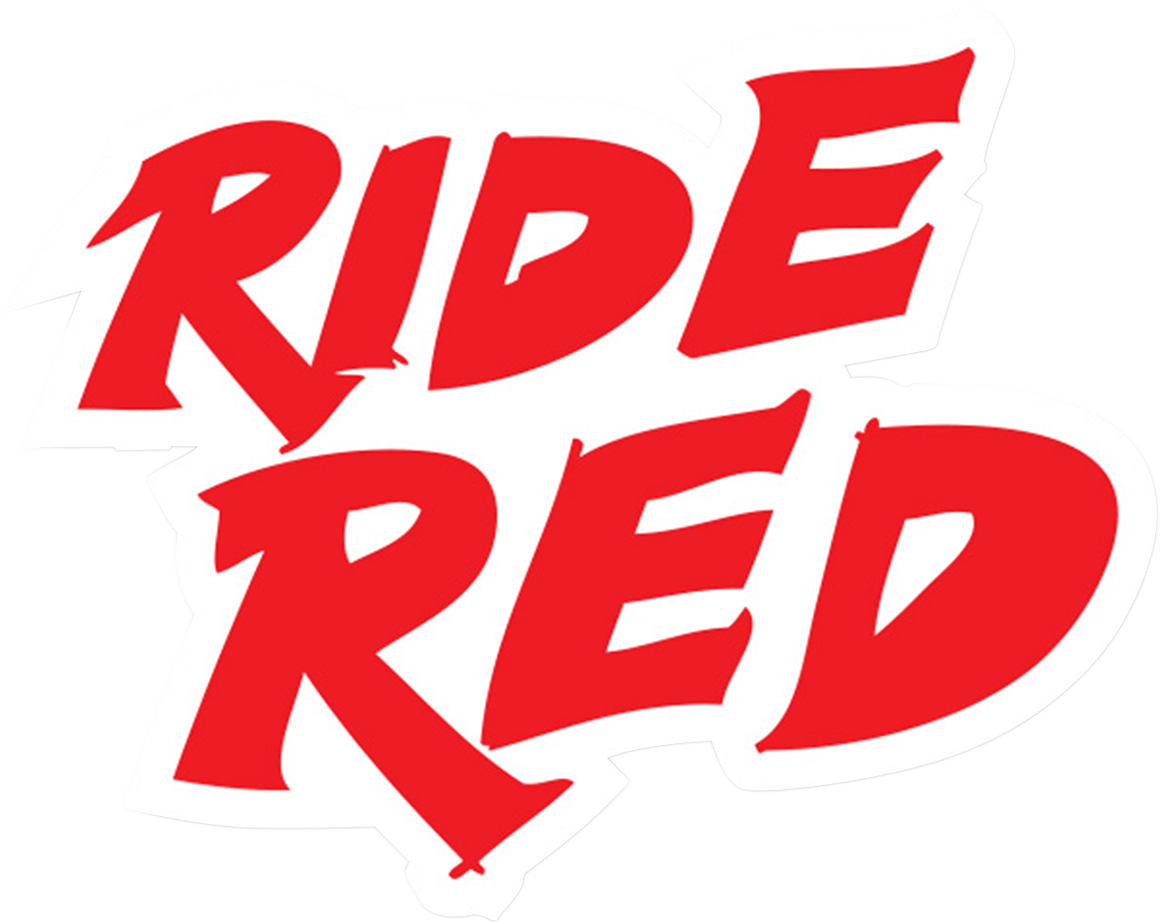 D'COR VISUALS Decal Sheet - 8" - Ride Red 40-10-204